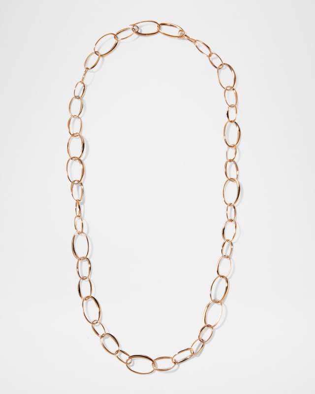 Catena Chain Necklace in 18K Rose Gold